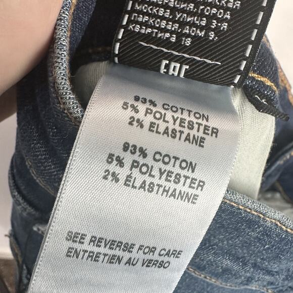 7 For All Mankind Jeans 36 x 34 Mens Slimmy Slim Straight Leg Luxe Sport NEW - Picture 10 of 10